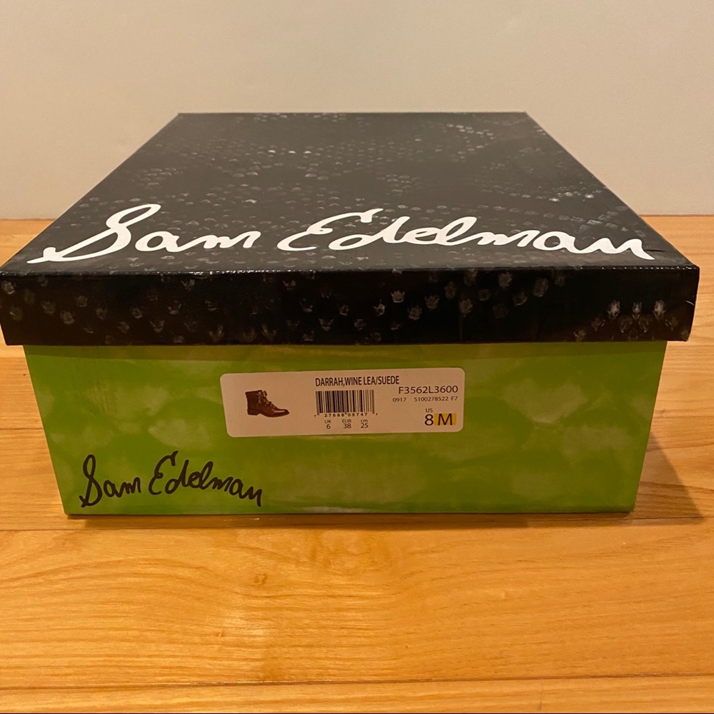 NIB Sam Edelman Darrah Leather Boots - Picture 6 of 6